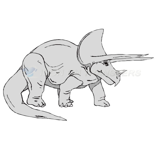 Dinosaur Iron-on Stickers (Heat Transfers)NO.8781